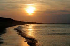 photo of a sunset over the beaches of Cape Cod truly one of the finest Cape Cod attractions